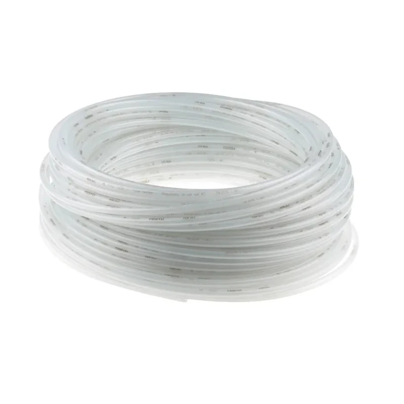 Festo Compressed Air Pipe Translucent Polyethylene 6 mm Outside Diameter 50 m Length 10 Bar Maximum Operating PEN-6X1-NT