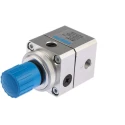 Festo Pneumatic Regulator G 1/8 Threaded, 1 to 8 Bar Operating Pressure, -10 to 60°C LRP-1/8-6