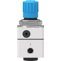 Festo Pneumatic Regulator G 1/8 Threaded, 1 to 8 Bar Operating Pressure, -10 to 60°C LRP-1/8-6