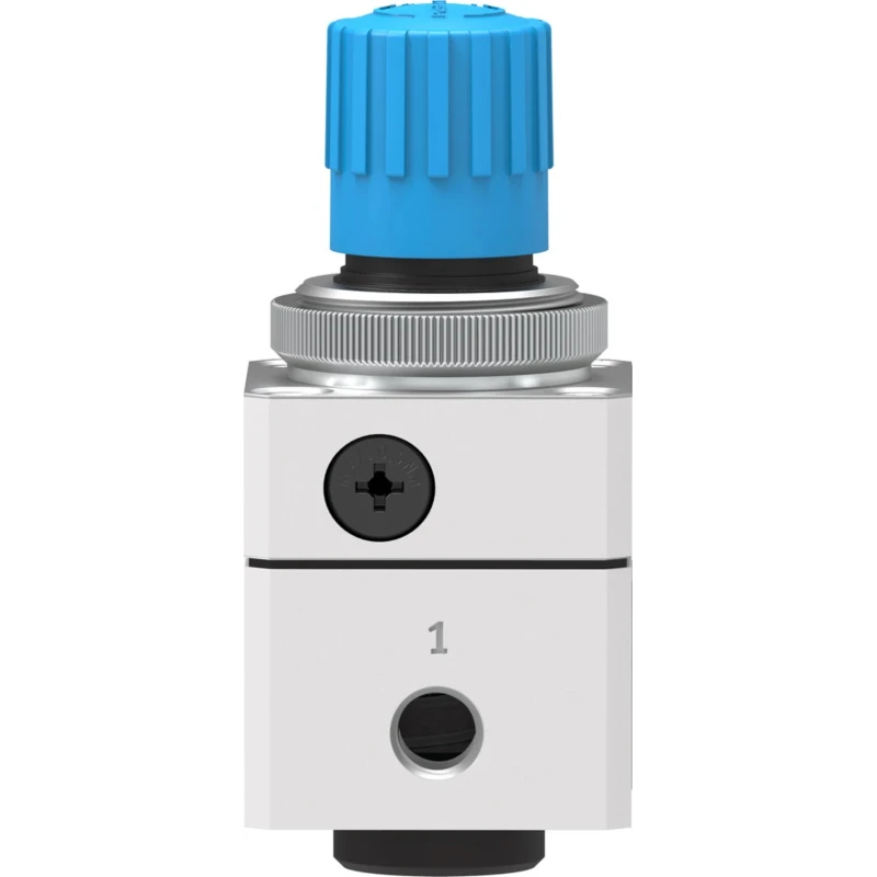 Festo Pneumatic Regulator G 1/8 Threaded, 1 to 8 Bar Operating Pressure, -10 to 60°C LRP-1/8-6