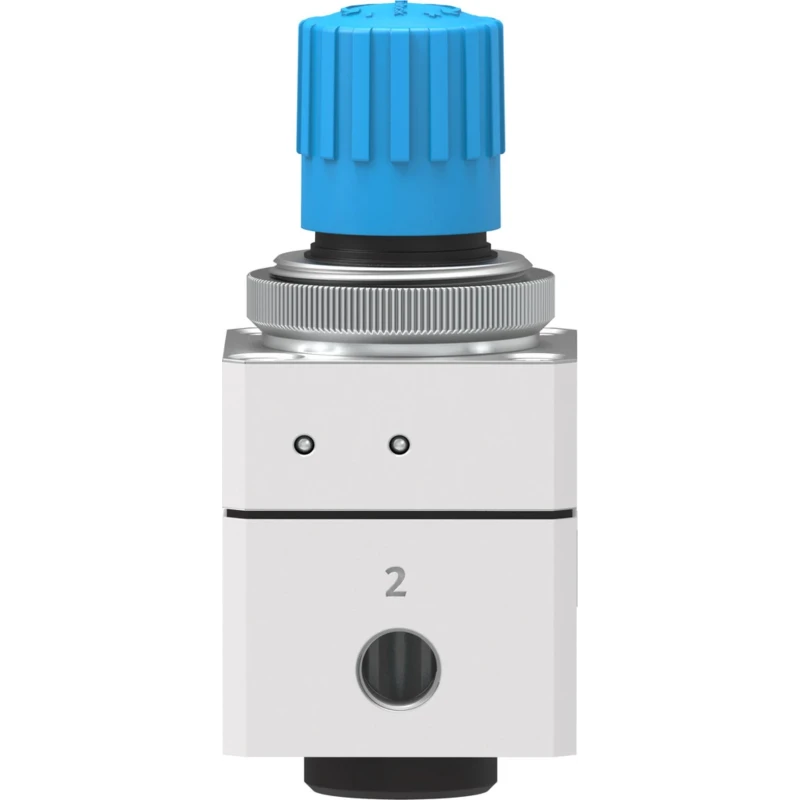 Festo Pneumatic Regulator G 1/8 Threaded, 1 to 8 Bar Operating Pressure, -10 to 60°C LRP-1/8-6