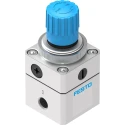 Festo Pneumatic Regulator G 1/8 Threaded, 1 to 8 Bar Operating Pressure, -10 to 60°C LRP-1/8-6