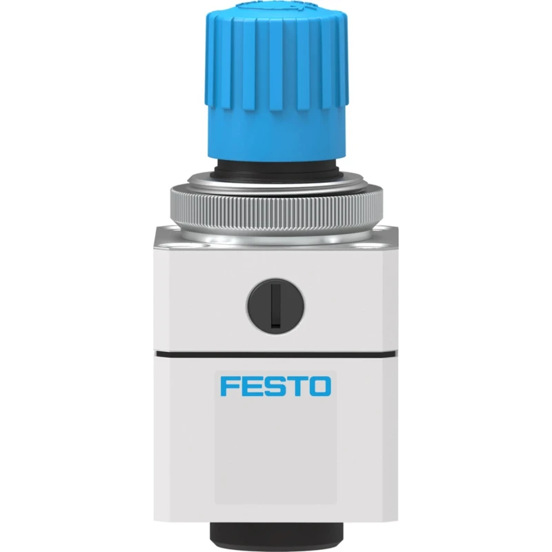 Festo Pneumatic Regulator G 1/8 Threaded, 1 to 8 Bar Operating Pressure, -10 to 60°C LRP-1/8-6