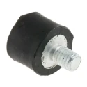 RS PRO M4 Anti-Vibration Mount Male to Female Bobbin with 4.75 kg Compression, 10 mm OD, 8 mm H 126-4283