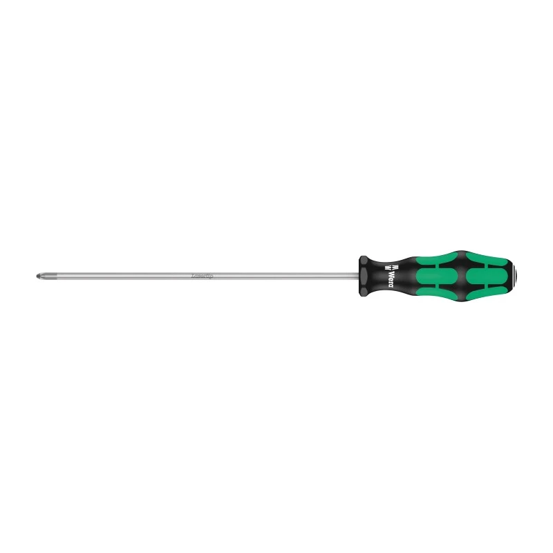 Wera Standard Screwdriver PZ1 Tip 200 mm Blade, 298 mm Overall 05009312001