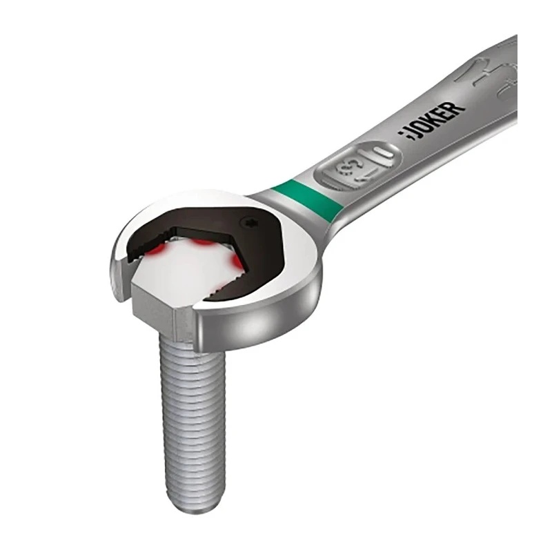 Wera Combination Ratchet Spanner Chrome 14 mm Size, 187 mm Overall Length 05020069001