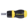 Stanley Ratchet Screwdriver 1/4 in Hex Drive, Phillips, Pozidriv, Slotted Tips 0-66-358