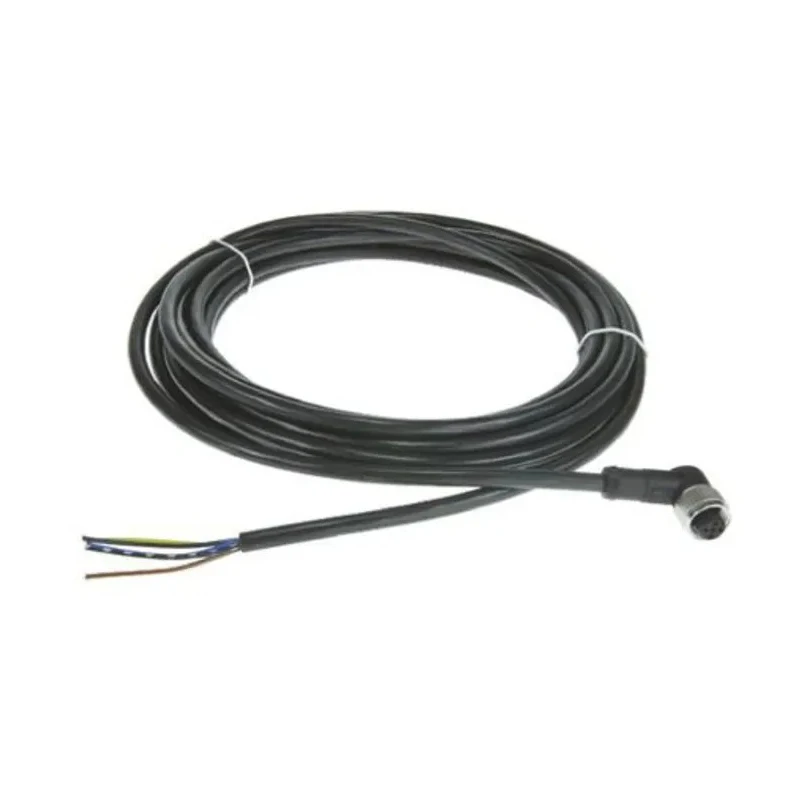 Telemecanique Sensors M12 to 5 Way Unterminated Sensor Actuator Cable 2 m Polyurethane Jacket IP65/IP67/IP69K XZCP1264L2