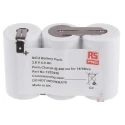 RS PRO 3.6 V NiCd Rechargeable Battery Pack 4 Ah Tab Terminal 3 Cells United Kingdom 125-3430