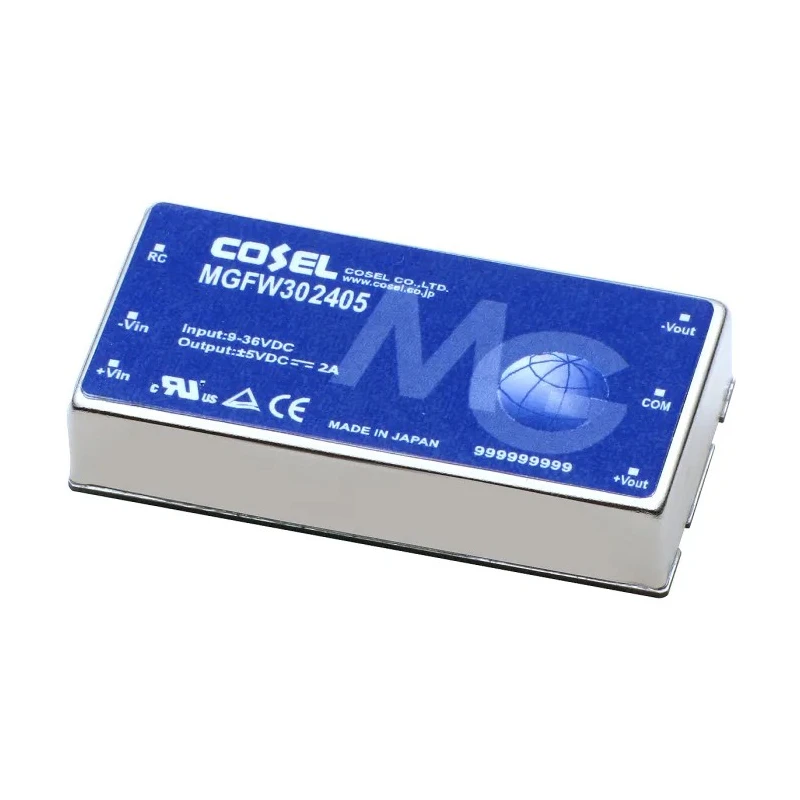 Cosel DC/DC Converter , 12V dc & -12V dc, 1.25 A Output Current, 48V dc Max Input, 18V Min Input, 30W Power MGFW304812-R