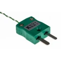 RS PRO Copper Disc Thermocouple Type K 6.35 mm Diameter 2 m Length 200 °C Max 131-4740