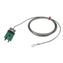 RS PRO Type K Washer Thermocouple with 2 m Cable Length, 6 mm Diameter, Temperature Range 60 °C to 350 °C 131-4761
