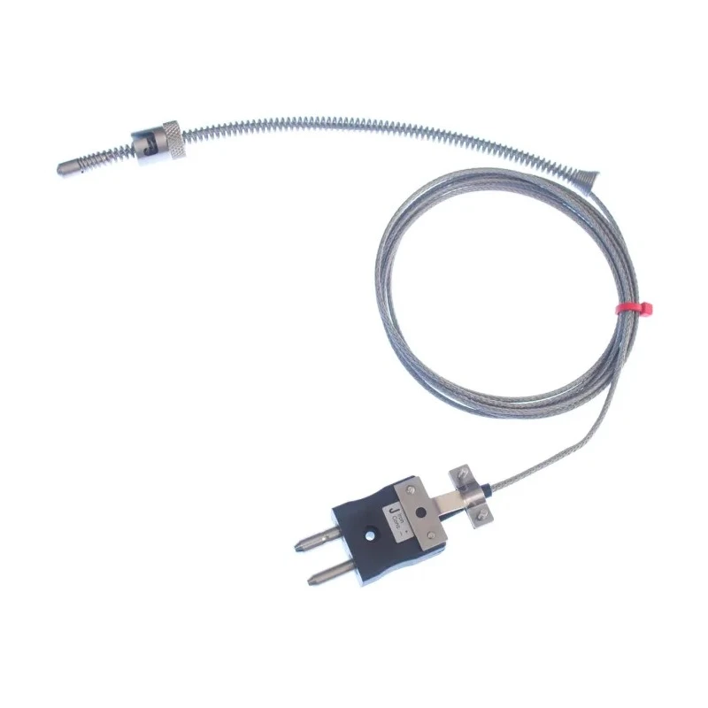 RS PRO Adjustable Bayonet Type J Thermocouple 2 m Length, 6 mm Diameter, Fibreglass Probe 131-4763