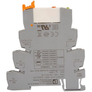 Phoenix Contact PLC-RSC- 24DC/21/MS Series Interface Relay DIN Rail Mount 24V DC Coil SPDT 15.3mA 2909649