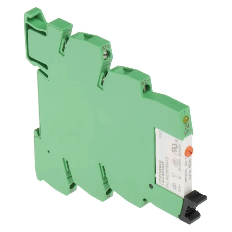 Phoenix Contact Electromechanical Interface Relay PLC-RSC- 24DC/21AU/MS, DIN Rail Mount, 24V DC Coil, SPDT Contact 2909655