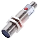 BALLUFF Retroreflective Barrel Photoelectric Sensor 0 to 5 m, PNP Output, IP67 Brass Housing, BOS 18M-PI-PR30-S4