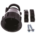 TE Connectivity Circular Connector Backshell Strain Relief Shell Size 17 Black 35.76mm Length CPC Series 206070-8