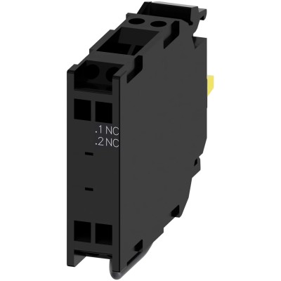 Siemens SIRIUS ACT Series Contact Block 500 V AC/DC 1 NC Spring Terminal 10A 3SU1400-1AA10-3HA0