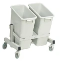 Treston Workbench Recycling Material Bin Trolley Accessory Depth 625mm PRMT2