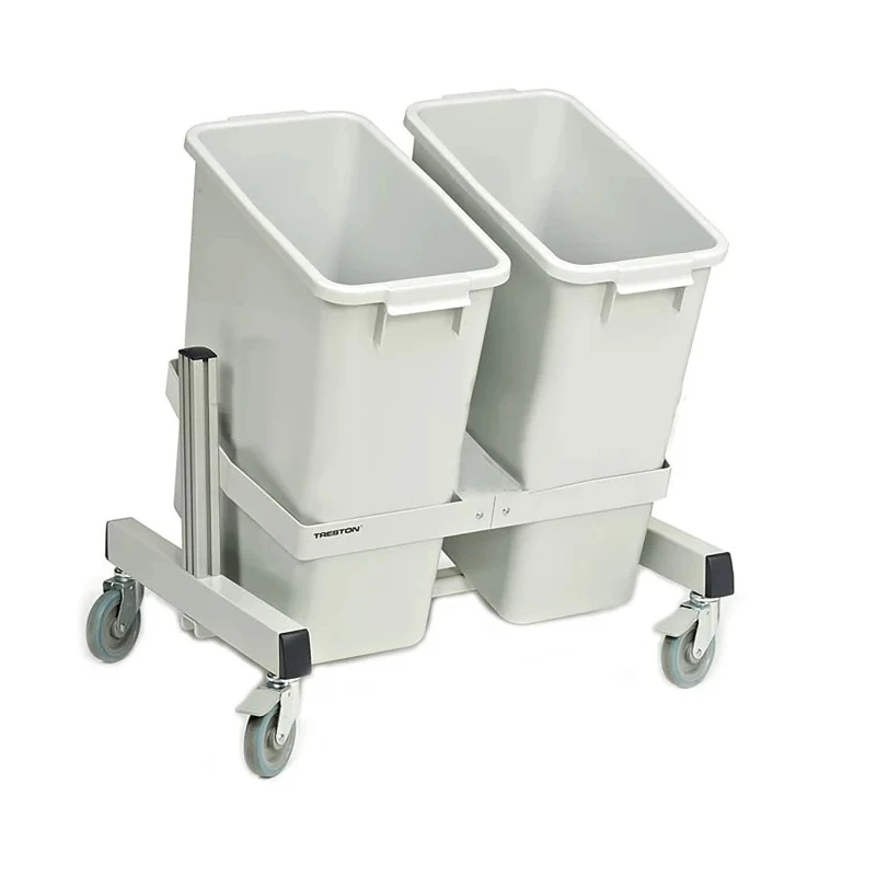 Treston Workbench Recycling Material Bin Trolley Accessory Depth 625mm PRMT2