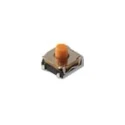 C & K IP67 Yellow Tactile Switch Button SPST 50mA 32 V dc Surface Mount 