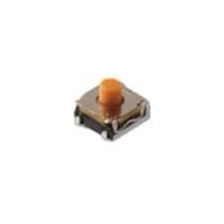 C & K IP67 Yellow Tactile Switch Button SPST 50mA 32 V dc Surface Mount 