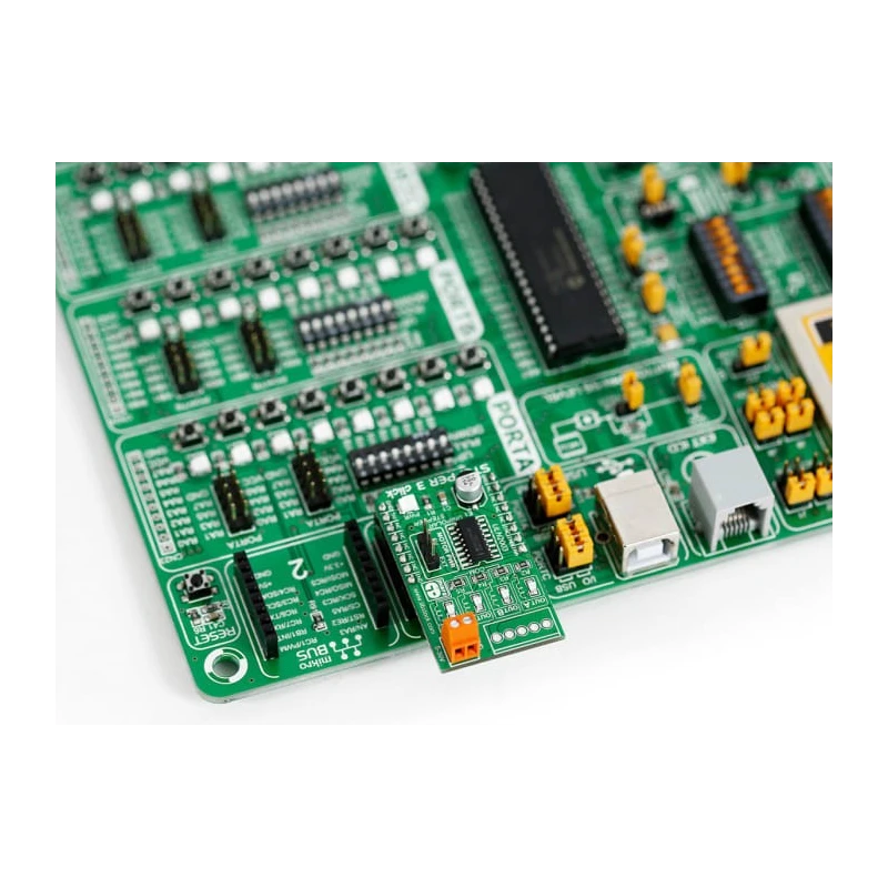 MikroElektronika Stepper 3 Click Motor Controller for ULN2003 with PWM Control MikroBus MIKROE-2035