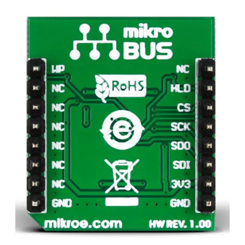 MikroElektronika Flash 2 Click Serial Flash Development Board for SST26VF064B MikroBus MIKROE-2267