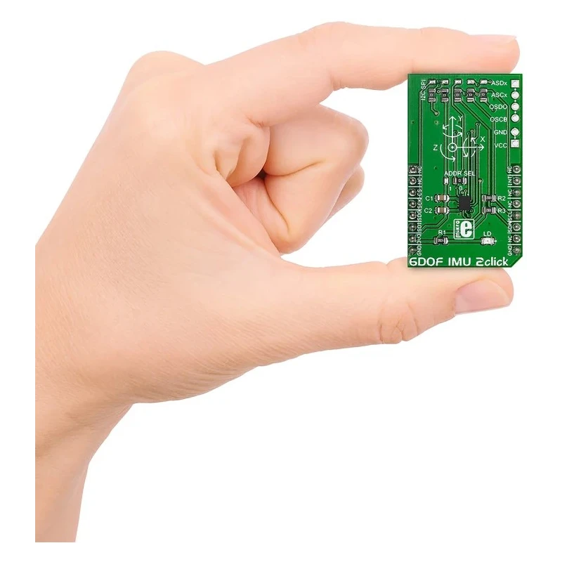 MikroElektronika 6DOF IMU 2 Click Inertial Measurement Unit Sensor Development Tool with BMI160 MIKROE-2337