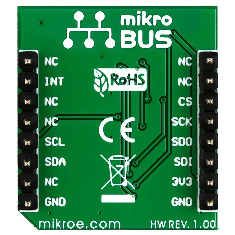 MikroElektronika Accel 3 Click Accelerometer Sensor MikroBus Click Board for H3LIS331DL MIKROE-2102