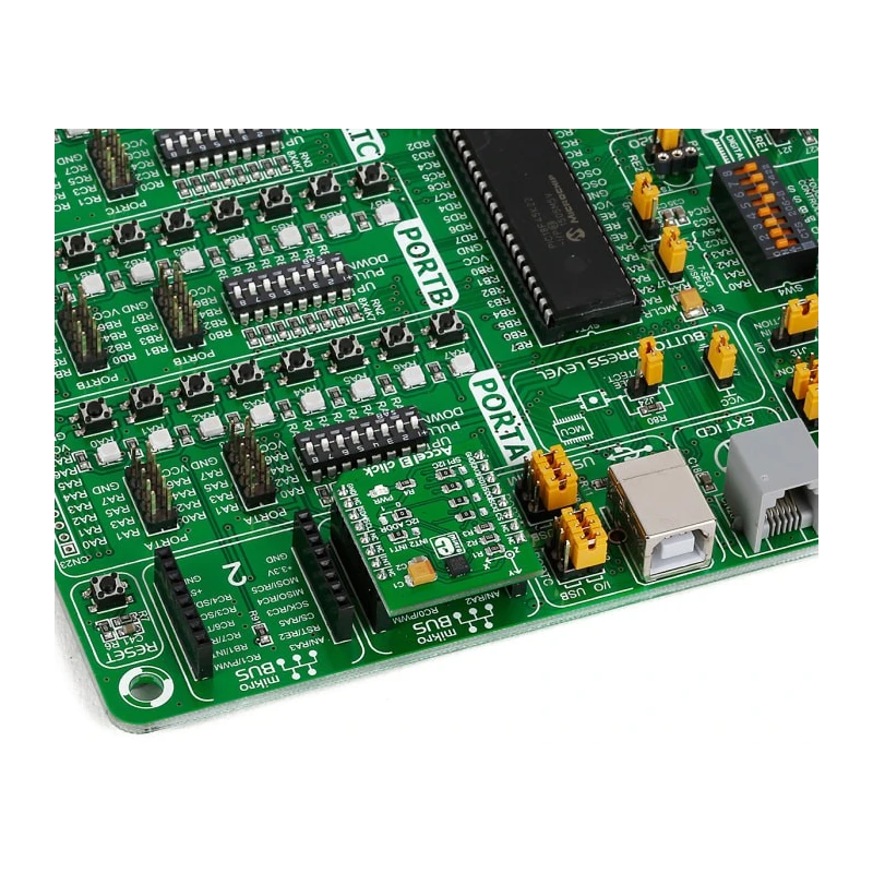 MikroElektronika Accel 3 Click Accelerometer Sensor MikroBus Click Board for H3LIS331DL MIKROE-2102