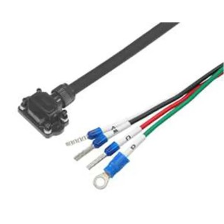 Omron Motor Power Cable 1S Series for Use with 3000 rpm Servomotors, 5 m Length, 100V-200V Voltage R88ACA1A005SFE