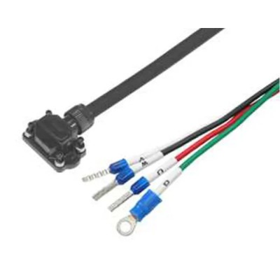 Omron Motor Power Cable 1S Series for Use with 3000 rpm Servomotors, 5 m Length, 100V-200V Voltage R88ACA1A005SFE