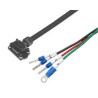 Omron Motor Power Cable 1S Series for Use with 3000 rpm Servomotors, 5 m Length, 100V-200V Voltage R88ACA1A005SFE