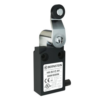 Bernstein AG I49 Series Plunger Roller Lever Limit Switch, 1 NO/1 NC, IP67, Plastic Housing, 250V AC, 10A IP67