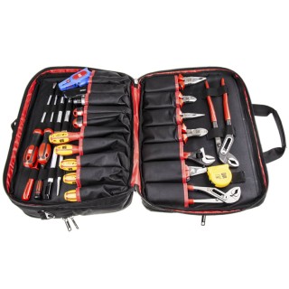 RS PRO 32 Piece Electrician Tool Kit with Case VDE 1000V Approved 136-3411