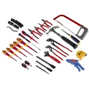 RS PRO 32 Piece Electrician Tool Kit with Case VDE 1000V Approved 136-3411