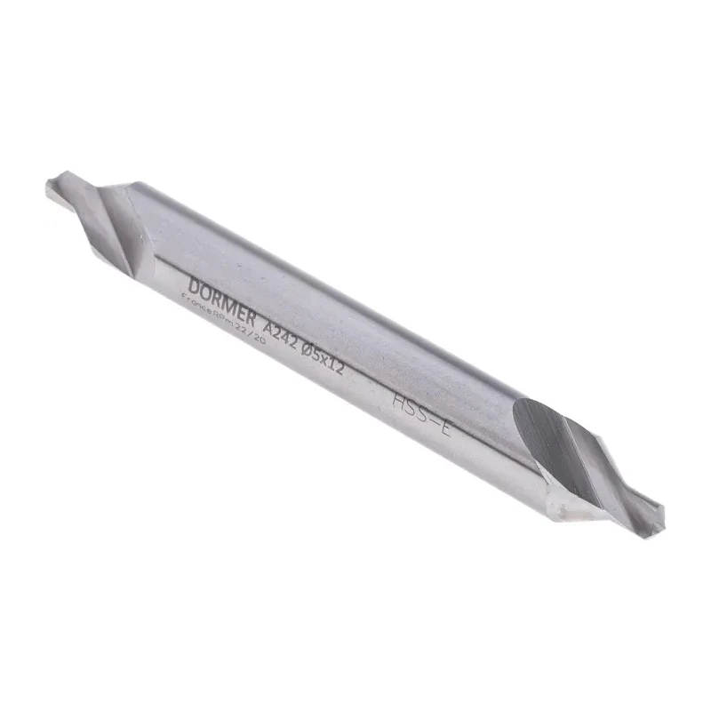 Dormer High Speed Steel-E Drill Bit 12 mm Diameter 100 mm Overall Length A2425.0X12.0