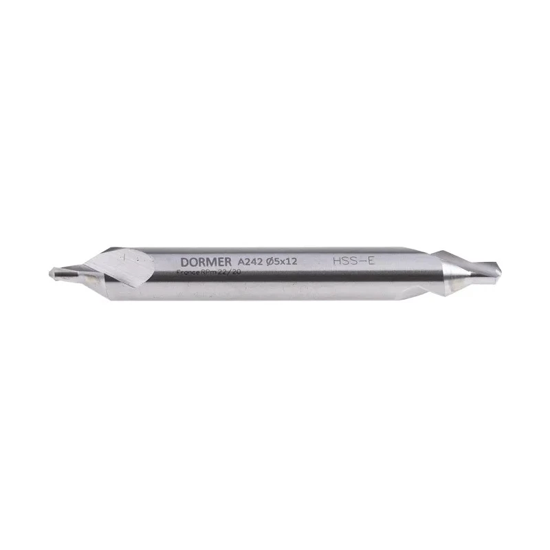 Dormer High Speed Steel-E Drill Bit 12 mm Diameter 100 mm Overall Length A2425.0X12.0