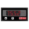 RS PRO Digital Ammeter 5 A AC, 43.5 mm x 92 mm, 0.5 % rdg + 1 Digits 136-5390