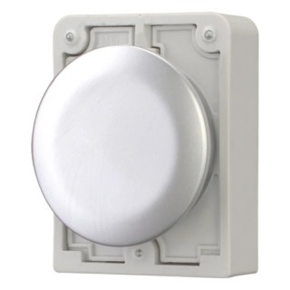 Eaton Blanking Plug with Metal Bezel for Push Button Panel, 30 mm Opening Diameter, IP67 and IP69K Rated 187028 M30C-FB