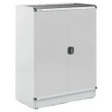 Treston 2 Door Steel Floor Standing Storage Cabinet 1 m Height 800 mm Width 425 mm Depth C30549001T