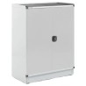 Treston 2 Door Steel Floor Standing Storage Cabinet 1 m Height 800 mm Width 425 mm Depth C30549001T