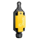 Steute Ex 98 Series Roller Plunger Limit Switch, 2 NC Contacts, IP66 Aluminium Housing, 500V AC, 4A Ex ES 98 R -02 -40C