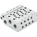 Festo VABM Series 2 Station G Manifold Base for use with VUVG-B Series Sub-Base Valves VABM-L1-10HW-G18-2