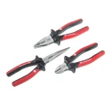 RS PRO 3-Piece Plier Set with Cutters, Long Nose Pliers, Combination Pliers, Overall Length 300 mm 136-6994