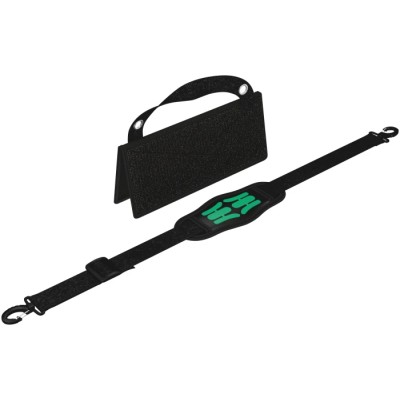 Wera Tool Bag 1 Pocket, Buckle Lock, Belt Clip, Black, 310mm x 150mm x 55mm, Model 05004350001