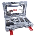 Bosch 105-Piece Twist Drill Bit Set for Masonry, HSS-G Material, 2 mm Min, 20 mm Max 2608P00236