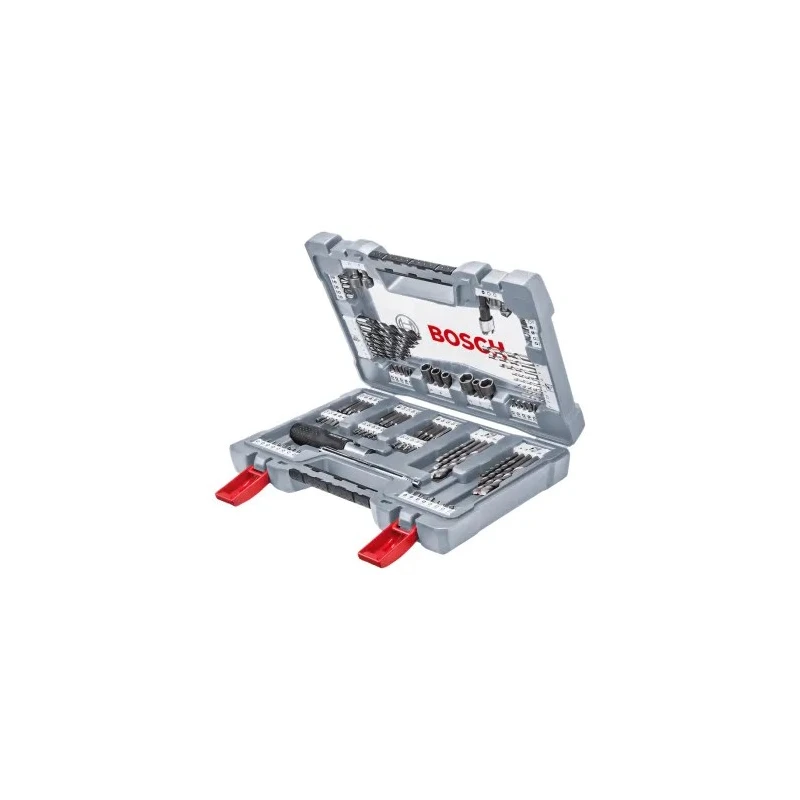Bosch 105-Piece Twist Drill Bit Set for Masonry, HSS-G Material, 2 mm Min, 20 mm Max 2608P00236