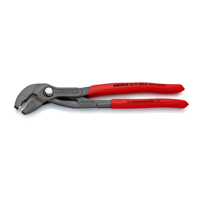 Knipex 1-Piece Spring Hose Clamp Plier 250mm Overall Length, 70mm Jaw 85 51 250 A